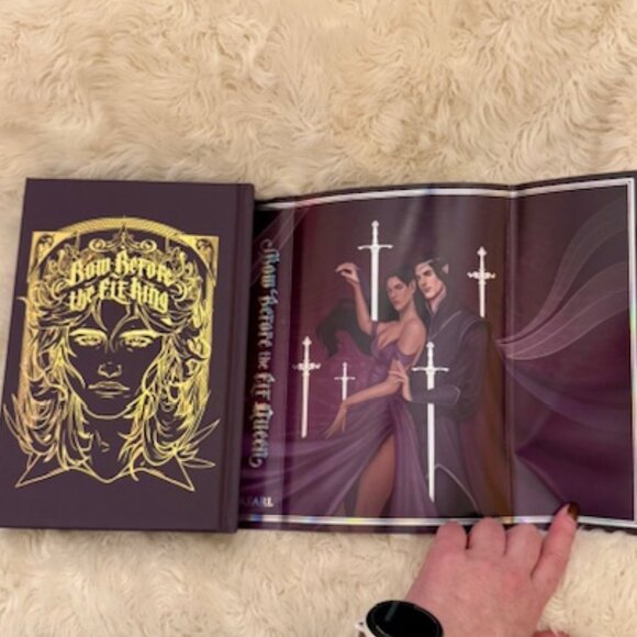 BOOKISH BOX Signed Bow Before the Elf Queen by J.M. Kearl - Picture 4 of 8